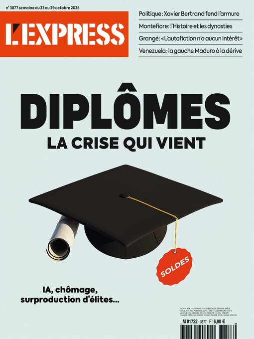 Title details for L'Express by Groupe Express Roularta - Available